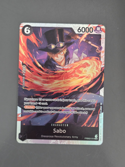 Sabo Foil The Best- Vol. 2 Super Rare PRB02-014 One Piece CCG - Image 1