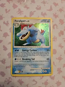 Pokemon TCG Feraligatr Holo Rare Card Mysterious Treasures 8/123 - Image 1