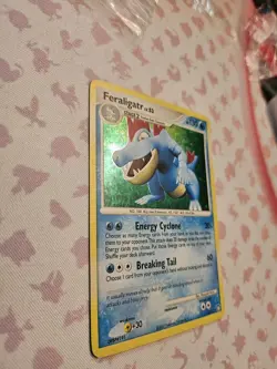Pokemon TCG Feraligatr Holo Rare Card Mysterious Treasures 8/123 - Image 2