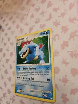 Pokemon TCG Feraligatr Holo Rare Card Mysterious Treasures 8/123 - Image 3