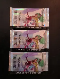 Magic The Gathering Final Fantasy Collector Booster Pack (15 Cards) - Image 1