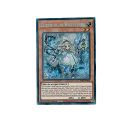 Yugioh Yu-Gi-Oh! Elzette of the White INFO-EN014 1st edition Secret Rare Card NM - Image 1