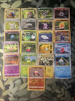 21 Reverse Holo Yuka Morii Pokemon Card Lot (No Duplicates) - Image 1