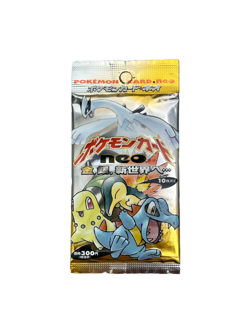 PREOWNED MYSTERY POKEMON PACK Neo-Genesis JP (10 Cards Per Pack) - Image 1