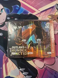 MTG Outlaws of Thunder Junction OTJ Collector Booster Box Display New/Sealed - Image 1