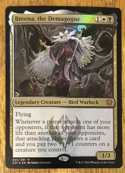 MTG Commander 2021, Breena, the Demagogue - Foil - Image 1