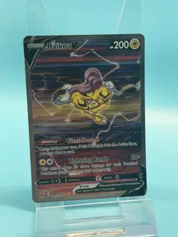 Pokemon TCG Raikou V Crown Zenith Holo Ultra Rare Card GG41/GG70 - Image 1