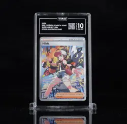 2025 Pokemon White Flare #171 Hilda SIR Holo TAG 10 - Image 1