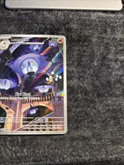 Pokemon TCG Lampent White Flare Card 102/086 Rare Holo, Near Mint Condition - Image 5