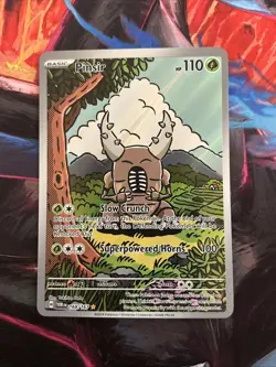 🔥Pokemon Card TCG - Pinsir 168/167 Illustration Rare Twilight Masquerade NM🔥 - Image 1