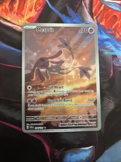 🔥 Mesprit 204/191 Sv08: Surging Sparks Illustration Rare Holo Pokemon TCG NM 🔥 - Image 1
