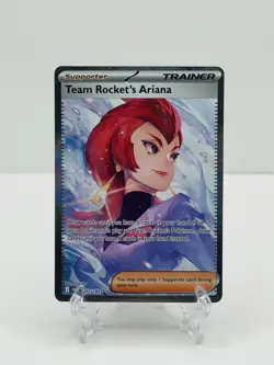 🔥Pokemon TCG-Team Rocket's Ariana-237/182-Sv10: Destined Rivals-SIR-Holo-M/NM🔥 - Image 1
