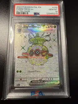 Pokemon TCG Forretress EX Scarlet & Violet Paldea Evolved Holo 230/193 PSA 10 - Image 1