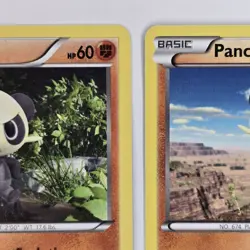 Pancham + Pangoro 59,60+68/111 XY Furious Fists NM Pokemon - Image 3