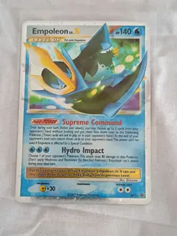 Empoleon LV.X 2007 Pokemon Diamond & Pearl Black Star Promo #DP11 - Image 1