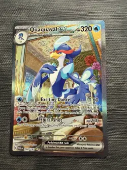 Pokemon Quaquaval ex Holo Rare Card 260/193 Sv02 Paldea Evolved - Image 1