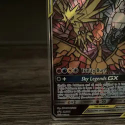 Moltres Zapdos Articuno GX SM210 Alt Art Promo Tag Team Pokemon Card - Image 5