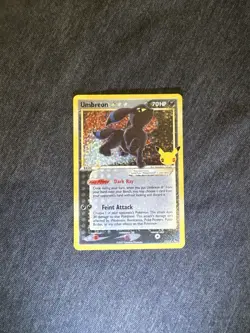 Pokemon Celebrations Umbreon Gold Star 17/17 - Image 1