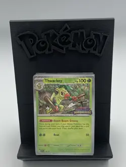 Pokemon TCG | Thwackey 115 | Twilight Masquerade Build And Battle Deck Sealed - Image 1