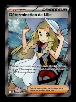 Carte Pokemon Determination de Lilie 169/132 Mega-Evolution Francais - Image 1