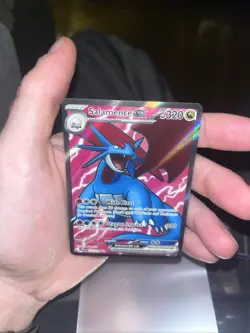 Pokemon Journey Together Salamence EX 177/159 Full Art English Edition - Image 4