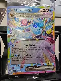 Pokemon TCG - Glaceon Ex 026/131 Winter Stamped Double Rare Holo SEALED - Image 1