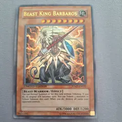 Beast King Barbaros JUMP-EN032 Shonen Jump Magazine Limited Edition VLP - Image 1