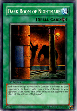 Dark Room of Nightmare - SD3-EN022 - Common - 1st Edition Yugioh - Image 1