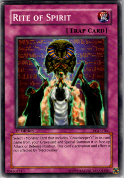 Rite Of Spirit - YUGIOH PGD-100 1st Edition NM - Image 1
