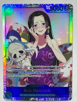 Boa Hancock OP01-078 One Piece TCG English SR Super Rare Foil MINT - Image 2