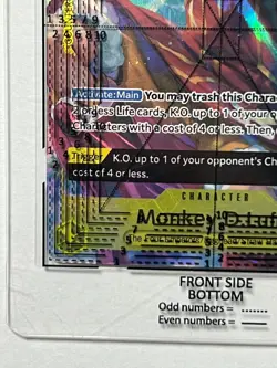 Monkey.D.Luffy (Illustration Box Vol.3) OP07-109 Promo MINT - Image 5