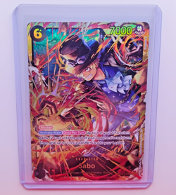 One Piece Sabo (120) OP13-120 Carrying On His Will Special Full Art Foil Card - Image 1