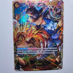 One Piece Sabo (120) OP13-120 Carrying On His Will Special Full Art Foil Card - Image 5