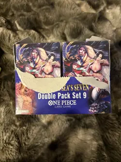 One Piece The Azure Sea's Seven Ripped English Double Pack Display (8Boxes) OP14 - Image 2