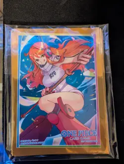 One Piece Card Official Championship Nami 10 Sleeves 2025 Promo Japan - Image 1
