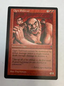 Ogre Enforcer - Magic the Gathering MTG Visions Single Card - Image 1