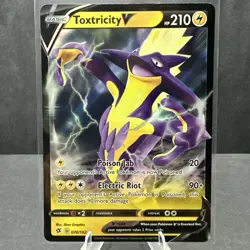 Toxtricity V 070/192 SWSH02: Rebel Clash Ultra Rare Pokemon TCG Card NM - Image 1