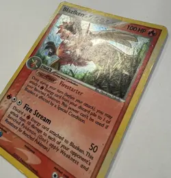 2007 Blaziken 5/108 Pokemon TCG EX Power Keepers Holo Card Stage 2 - Image 4