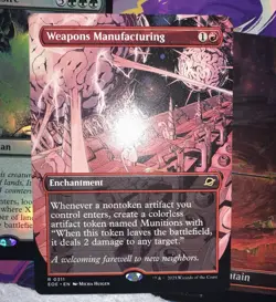 Weapons Manufacturing - Extended Art EOE NM MTG - Image 1