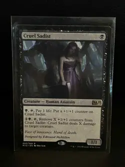 Cruel Sadist - Foil Magic 2015 Magic: the Gathering Lightly Played, English - Image 1