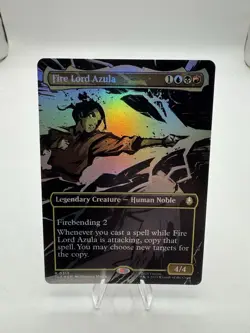 Fire Lord Azula (0313) (Borderless) Avatar: The Last Airbender Foil - Image 1