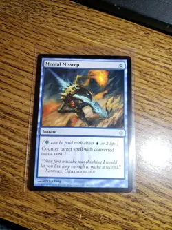Mental Misstep #38 *Normal* (NM) - New Phyrexia MTG - Image 1