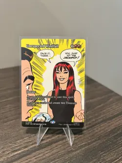 MTG - Unexpected Windfall - Borderless - Marvels Spiderman - Non Foil - NM - Image 1