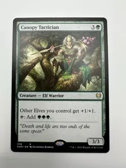 MTG TCG Canopy Tactician Kaldheim Regular - Image 1