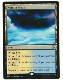 MTG Nimbus Maze Forgotten Realms Magic The Gathering TCG - Image 1