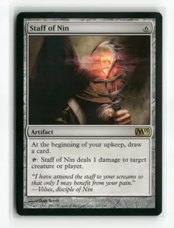Staff of Nin - Magic 2013 (M13) - Image 1