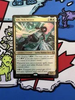 Silk, Web Weaver x1 Mtg Foil Marvel’s Spider-Man - Image 1