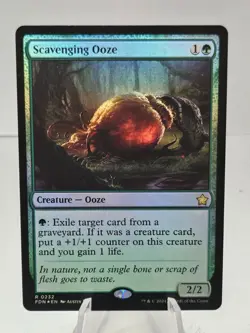 Scavenging Ooze - 232 - Foil - FDN - NM - MTG Magic the Gathering - Image 1