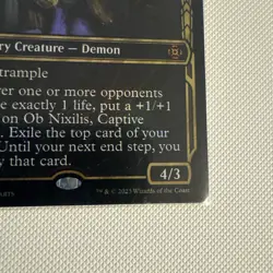 MTG - Ob Nixilis, Captive Kingpin - FOIL SHOWCASE - MAT #91 - Mythic - NM - Image 3