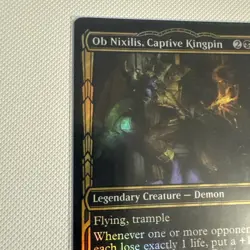 MTG - Ob Nixilis, Captive Kingpin - FOIL SHOWCASE - MAT #91 - Mythic - NM - Image 5
